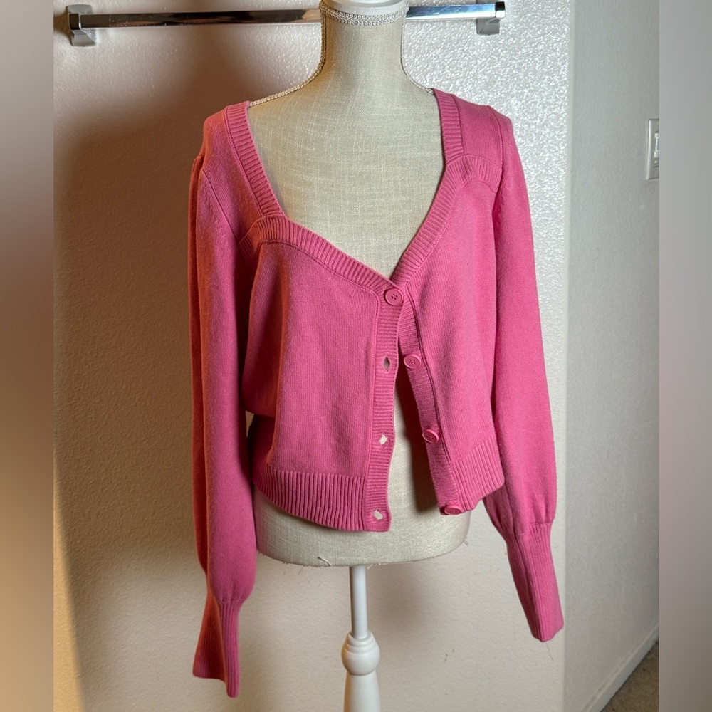 French Connection Pink Women's Cardigan